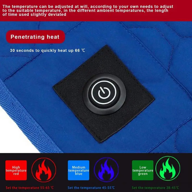 Heated Sleeping Bag Pad 7 Heating Zones
