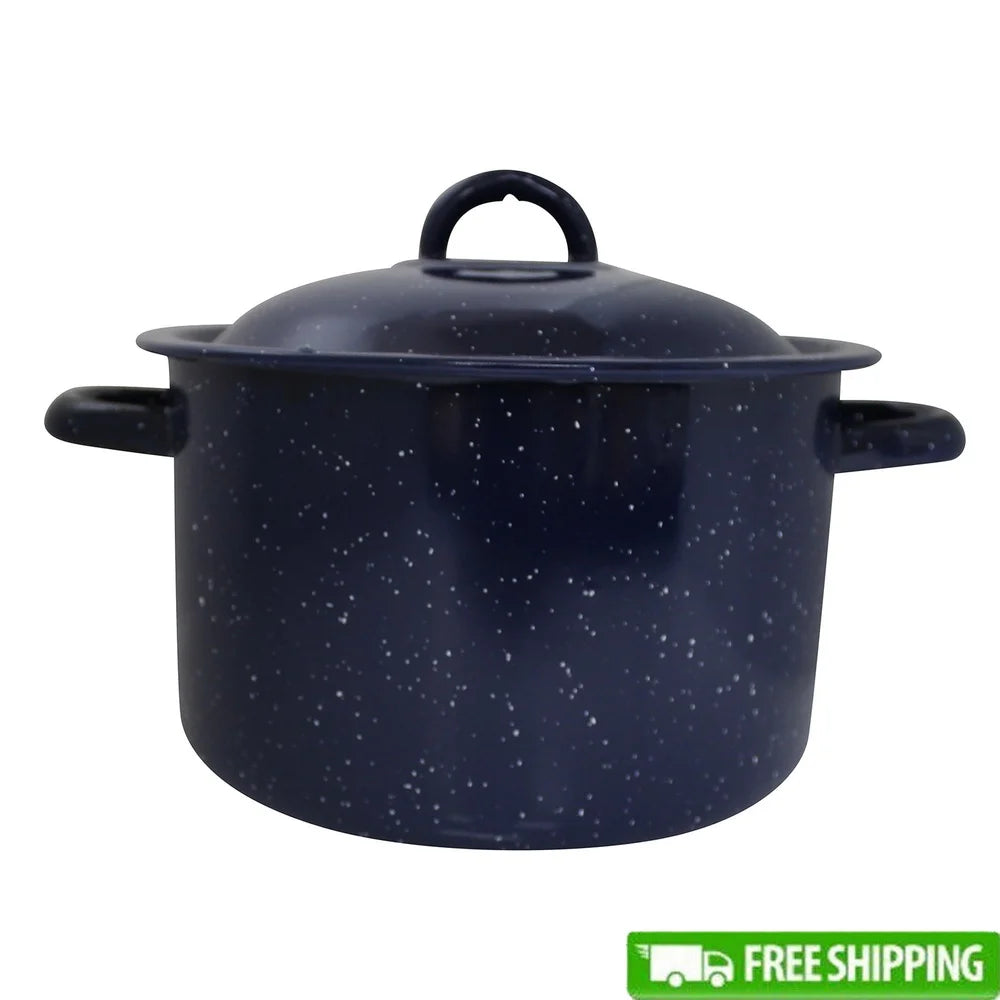 Enamel Stock Pot Soup Stews Cooking