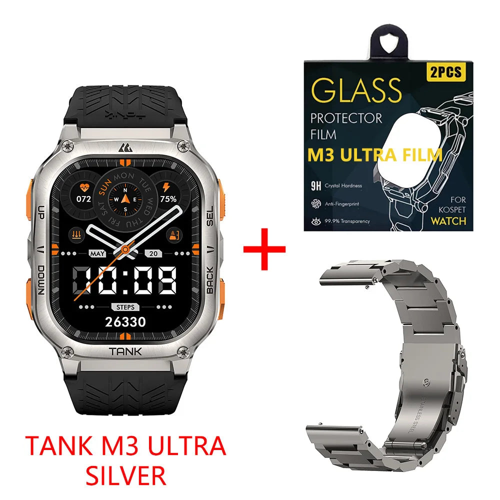 KOSPET TANK M3 Ultra GPS Smart Watch