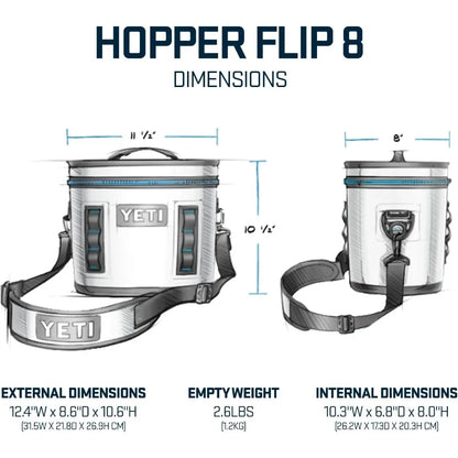 Hopper Flip 8 Portable Soft Cooler for Outdoor Adventures
