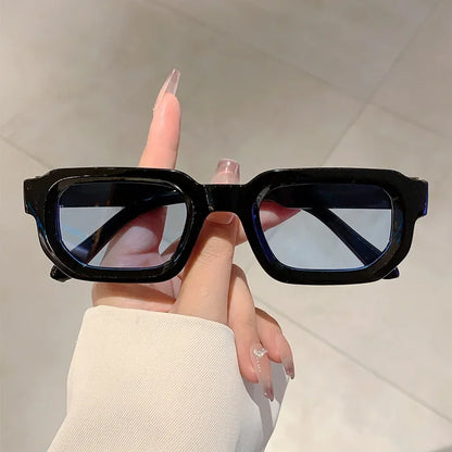 New Men Vintage Rectangle Frame Sunglasses