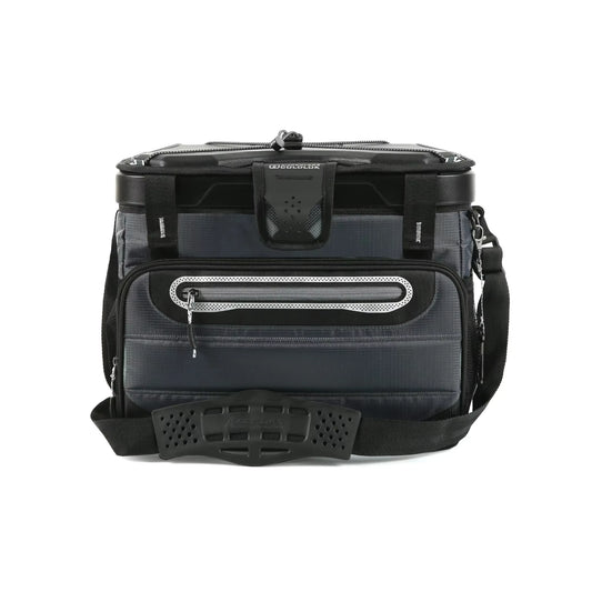 40 Can Collapsible Zipperless Soft Cooler, 23 QT Black,