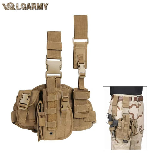 LQARMY Tactical Leg Gun Holster OutdoorMulti-function