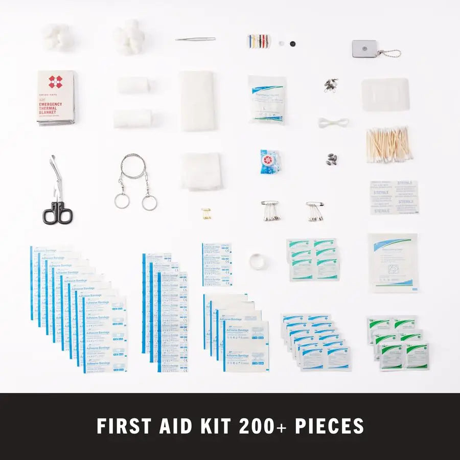 2in1 First Aid Kit for Car, Travel Home,  233 Piece,