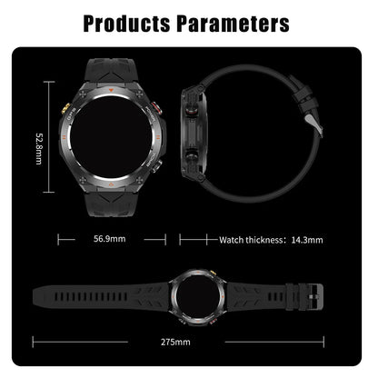 SENBONO 2025 Built-in GPS Smart Watch Bluetooth
