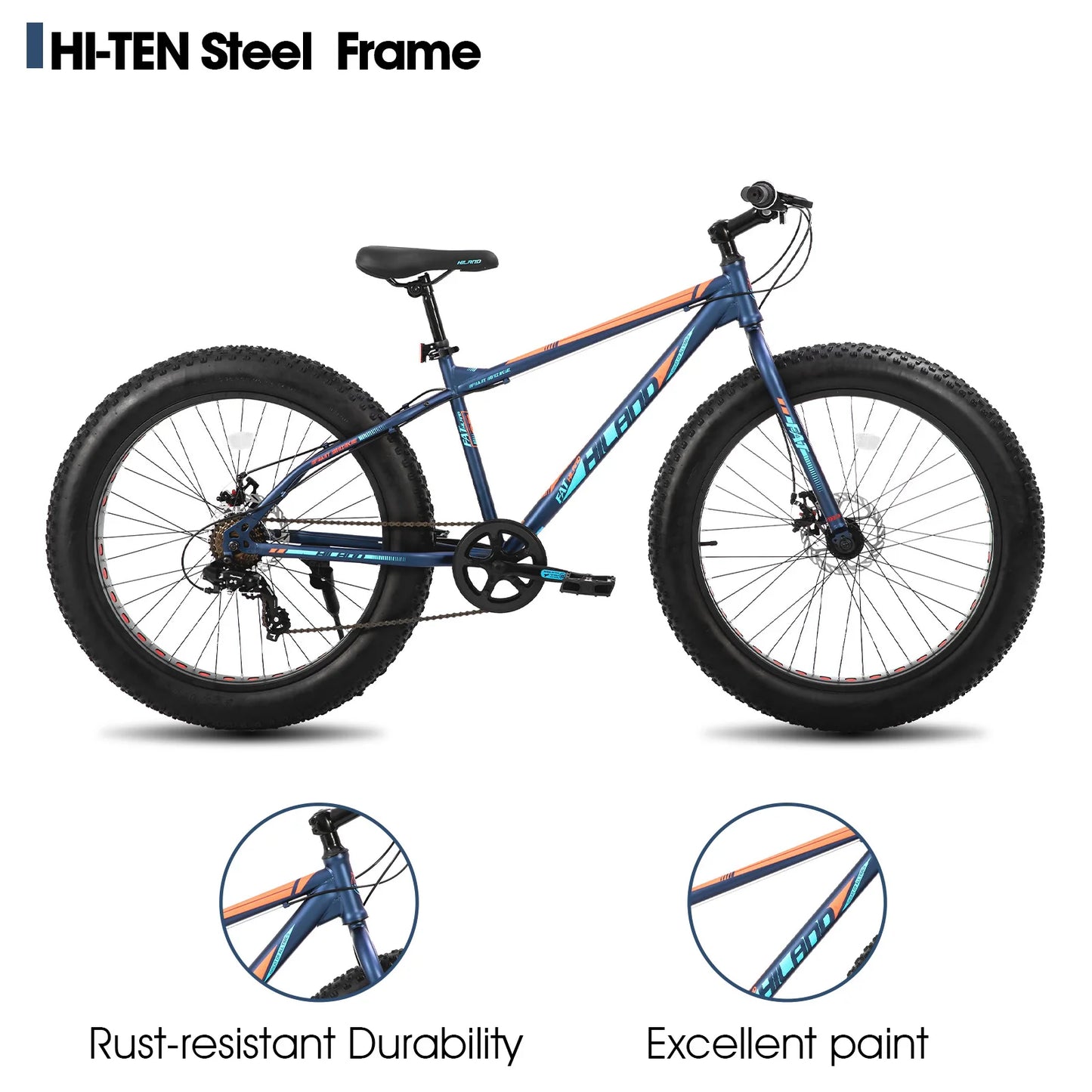 Hiland 20 Inch Kids' Bicycles Fat Tire Mountain Bike