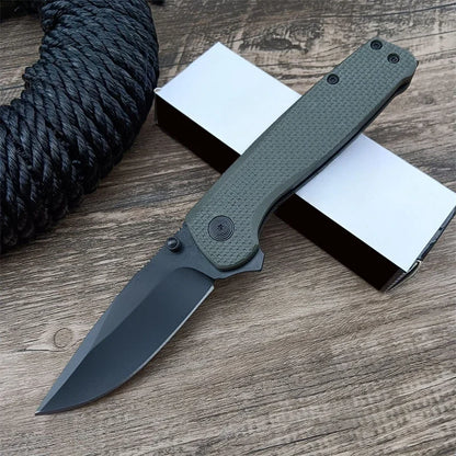 Folding Pocket Knives D2 Drop Point Blade