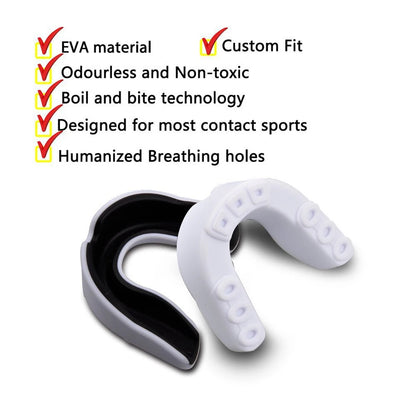 4PCS/bag Mouth Guard Boxing Taekwondo Wrestling Fighting Football