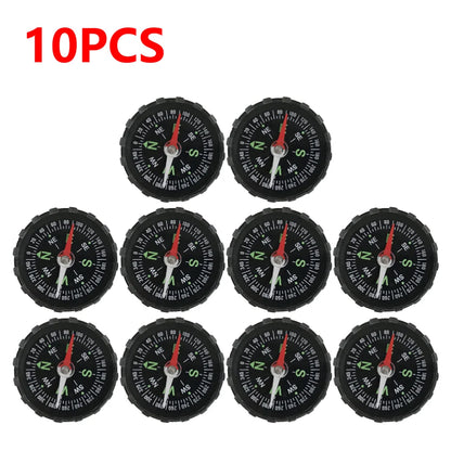 10-1PCS Mini Compass 45MM Portable