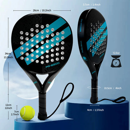 IANONI Paddle Set With 3 Balls Carbon Fiber