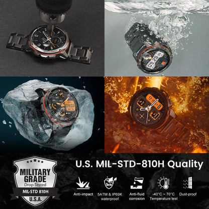 2025 KOSPET TANK T3 Ultra GPS Rugged Smart Watch
