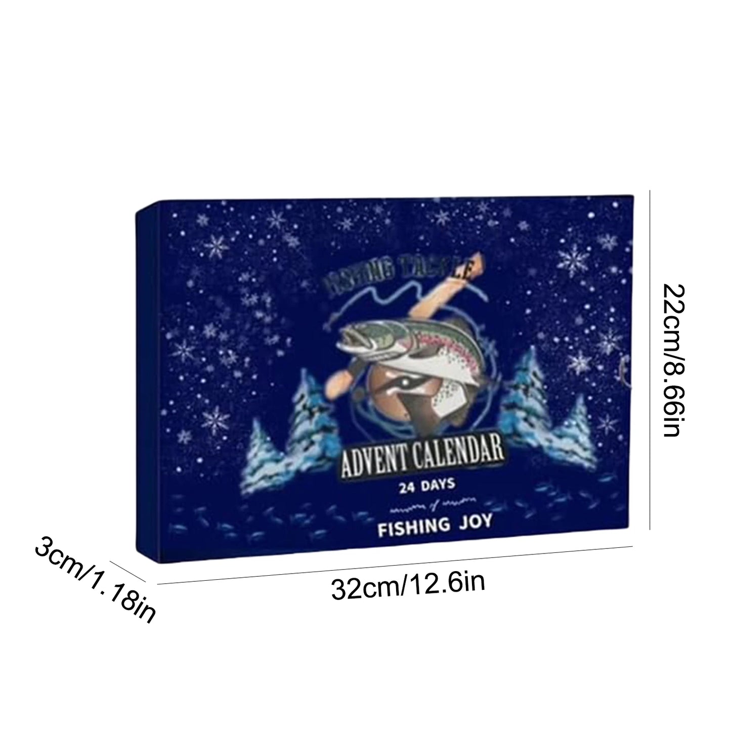 2025 Fishing Advent Calendar 24 Days Fishing Lures