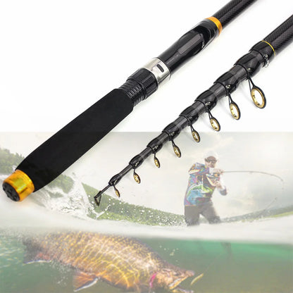 Carbon Fiber Fishing Rod Telescopic