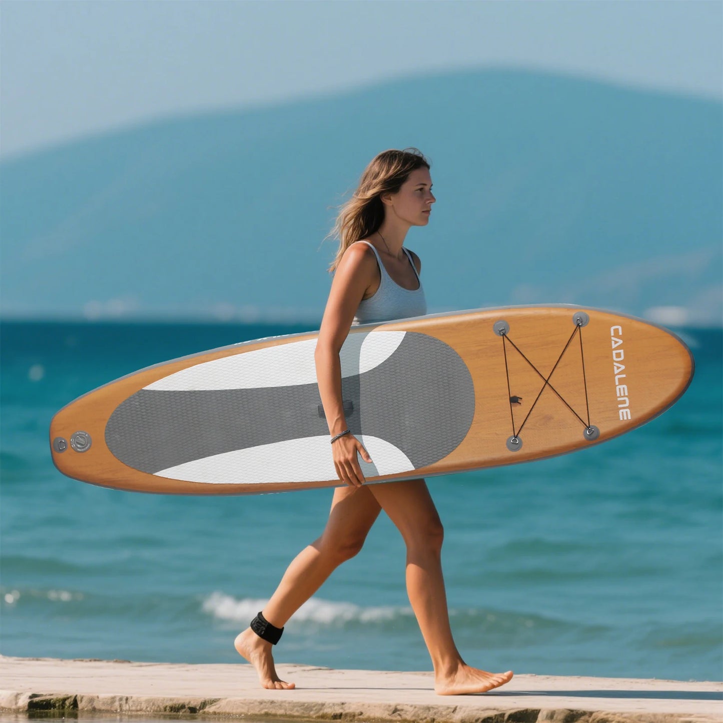 CADALENE Inflatable Paddle Board, Stand Up Paddle Board,