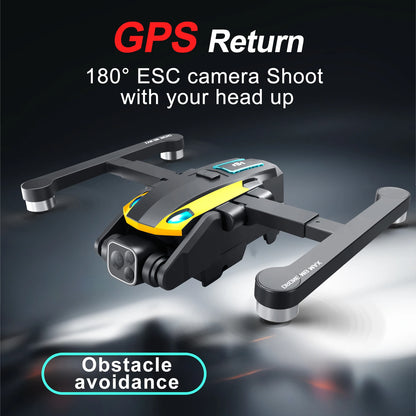 M8 Pro Drone 4k Profesional HD 4k Rc Airplane Dual-Camera