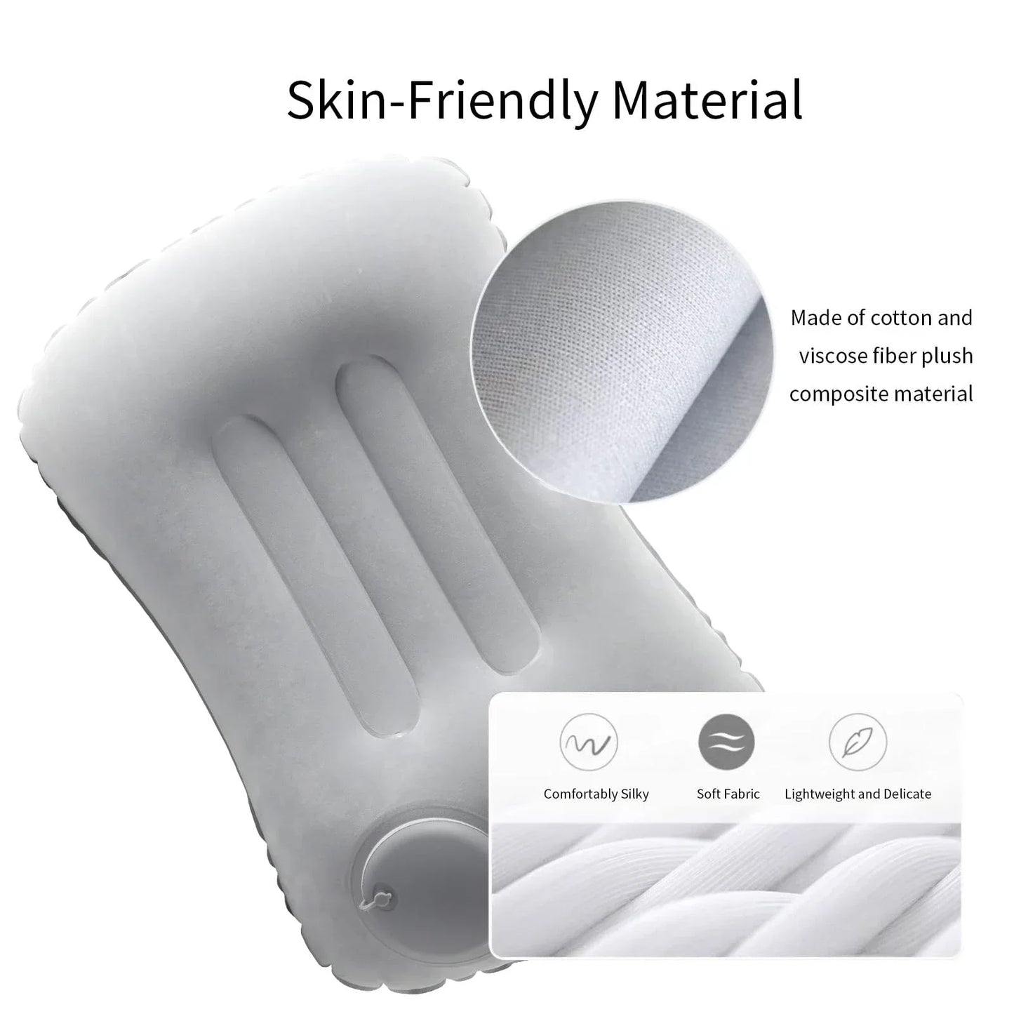 1PCS Inflatable Pillow Camping Pillow