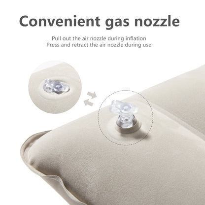 Inflatable Pillow,Portable Camping Neck Pillow,Compressible