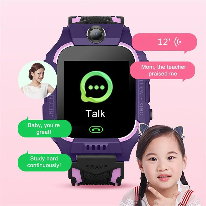 Z6 Kids SOS Smart Watch IP67 Waterproof SIM