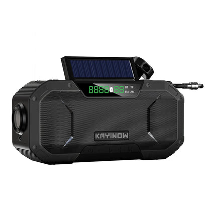Portable Emergency Radio with Speaker Solar/Hand Crank
