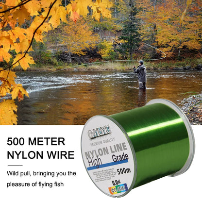 500M Super Strong Fishing Line Abrasion Resistant 18-90LB