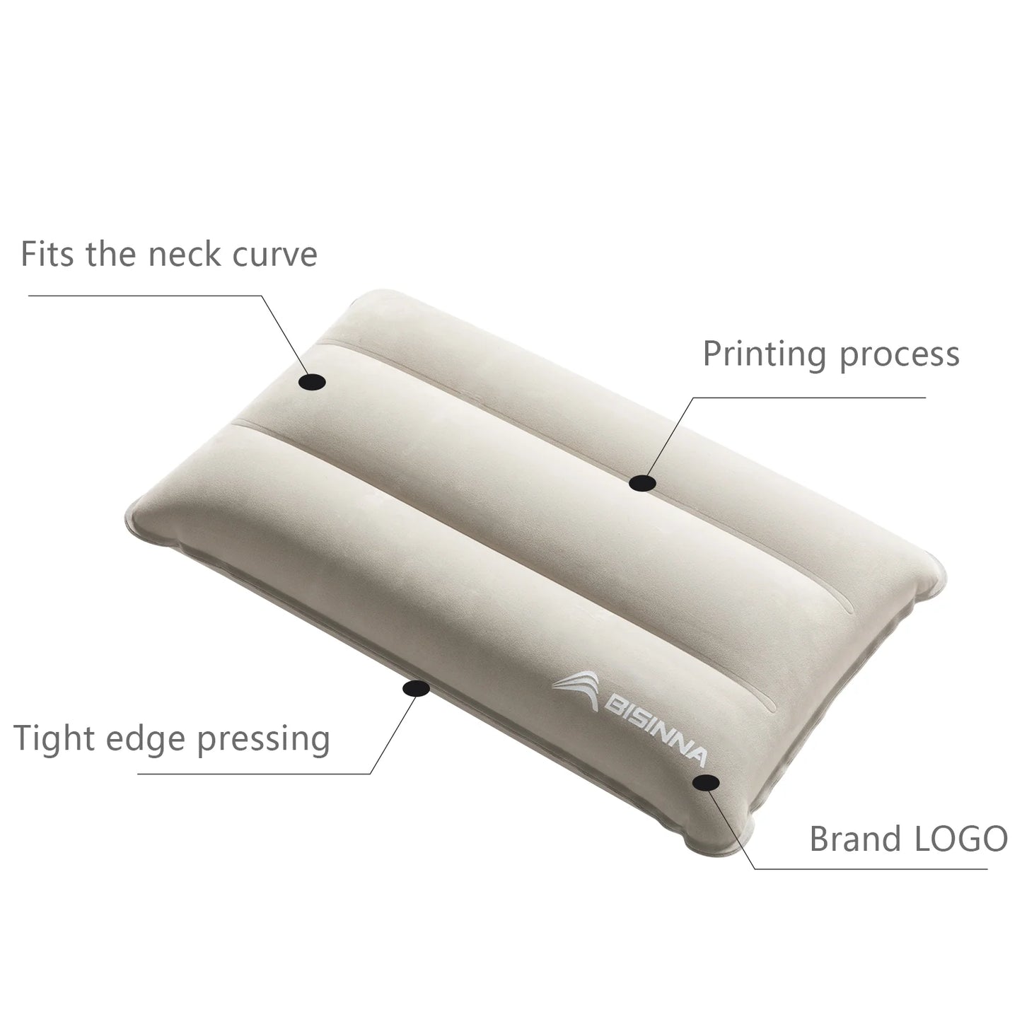 Inflatable Pillow,Portable Camping Neck Pillow,Compressible