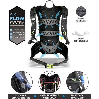 Hydration Water Backpack 3in1 with 2L Bladder