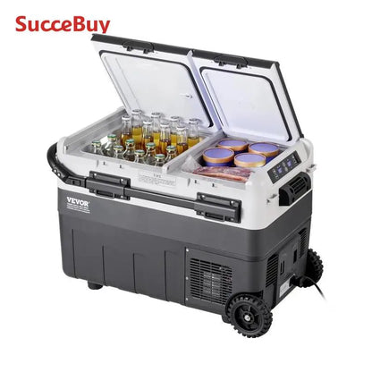 SucceBuy 40/50/58L Portable Car Refrigerator 12VoltCar