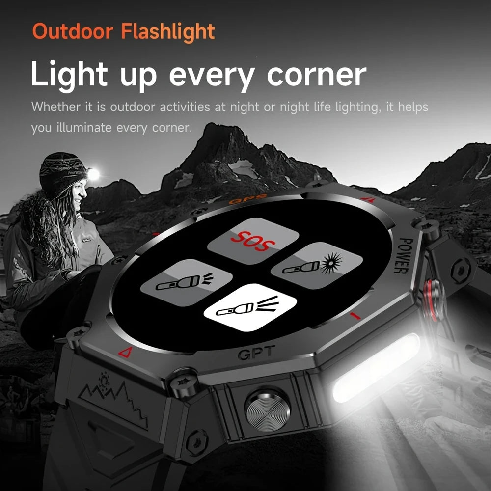 SENBONO GPS Smart Watch Men Built-in GPS