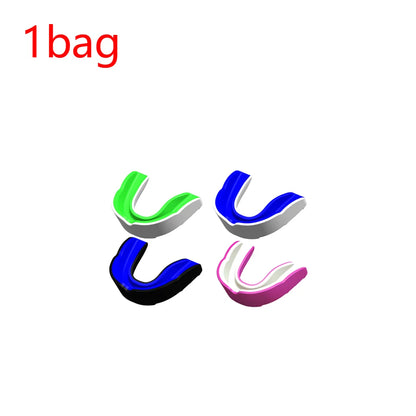 4PCS/bag Mouth Guard Boxing Taekwondo Wrestling Fighting Football