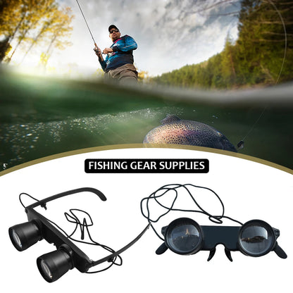Sun Glasses Adjustable Zoom Fishing Binoculars Optical