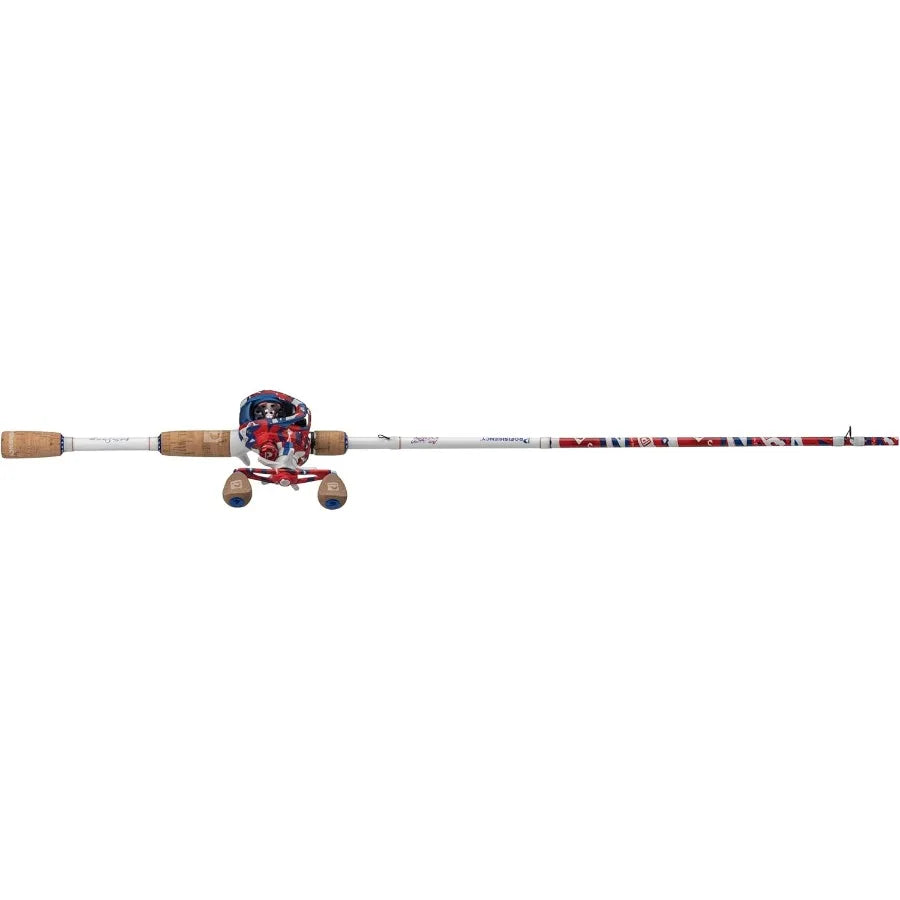 Krazy Americana Baitcast Combo 7' 1pc Medium Heavy IM7 Graphite