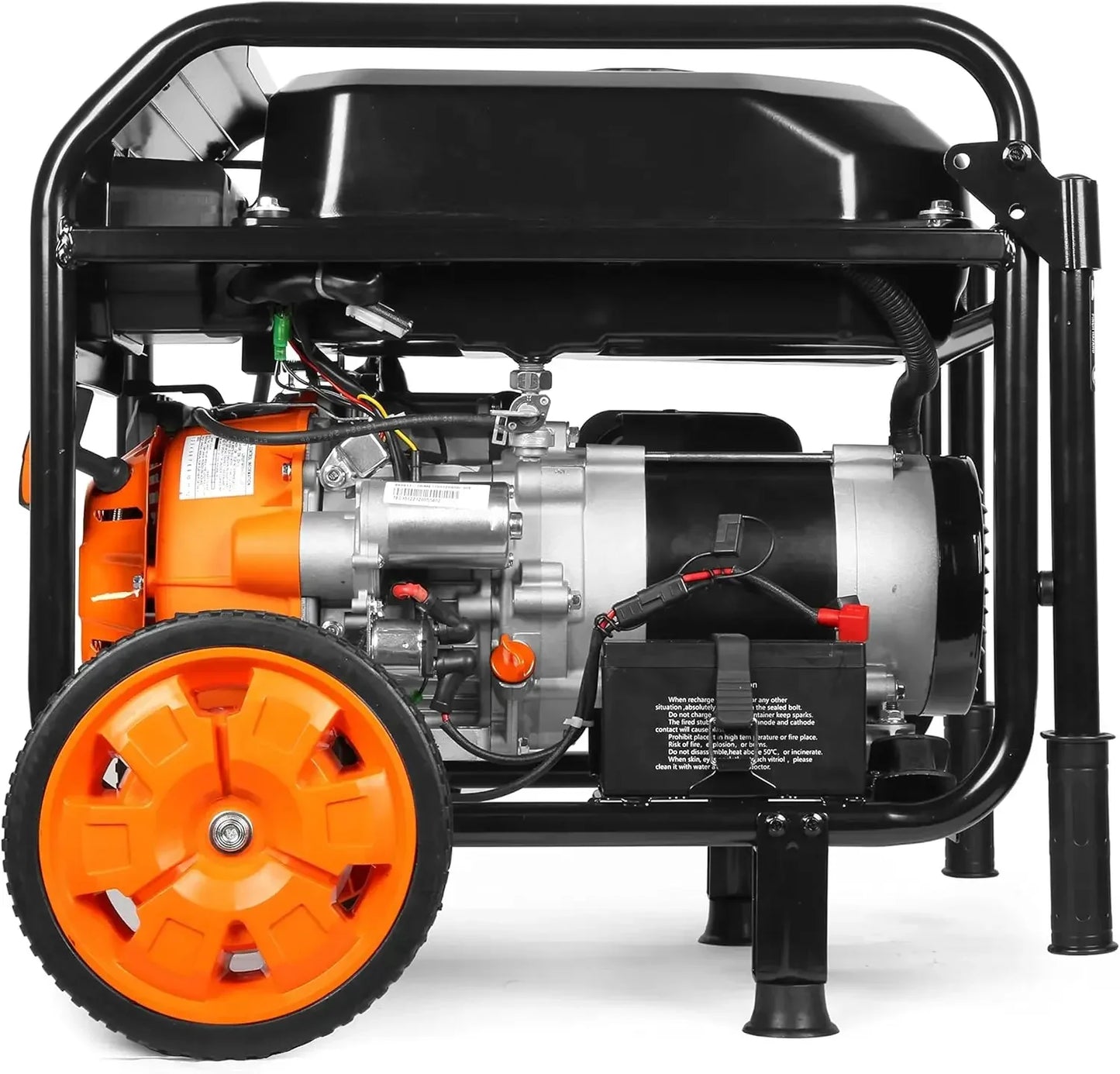 Curated 5600-Watt Portable Generator, Electric Start, 224cc,