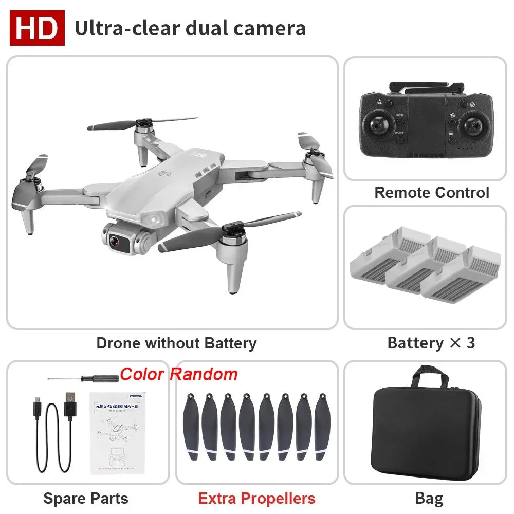 L900 Pro GPS Drone 4K Professional HD Dual Camera