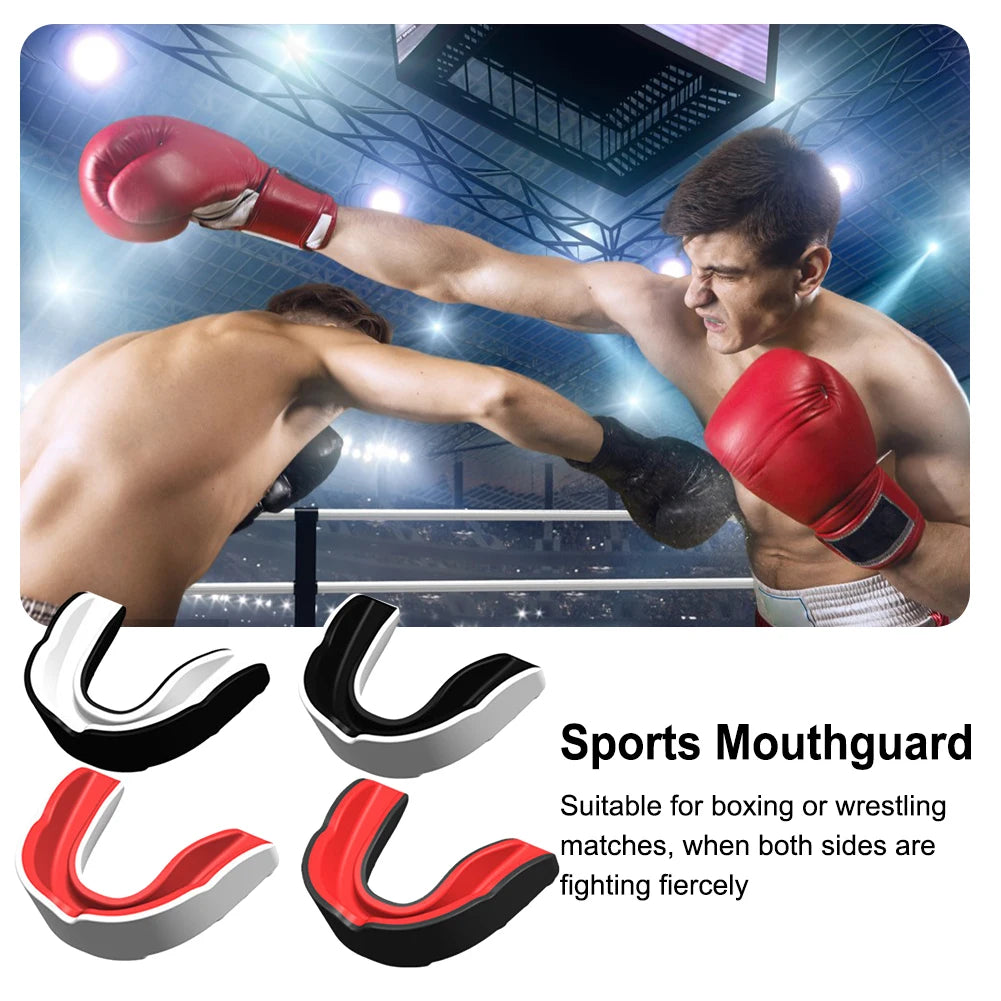 4PCS/bag Mouth Guard Boxing Taekwondo Wrestling Fighting Football