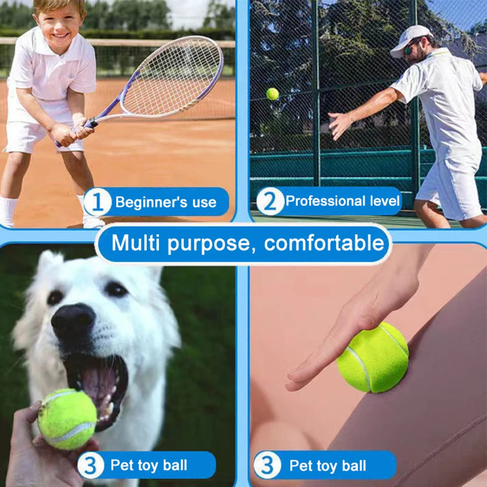 6/12pcs Tennis Balls Dog Playing Balls