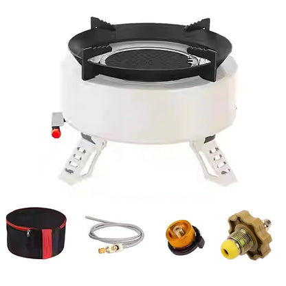 Portable outdoor burner cooking stove,