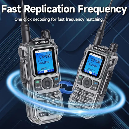 GMRS Handheld Radio Ham Radio Long Range Rechargeable Walkie