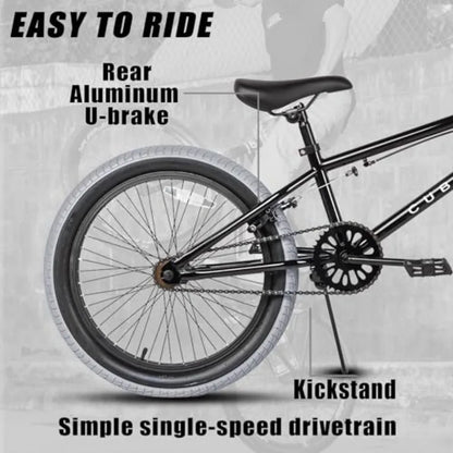 Freestyle BMX Bike 18 20 Inch Bicycle for 5-13 Years Old