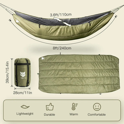 Night Cat Hammock Under quilts Sleeping Bag