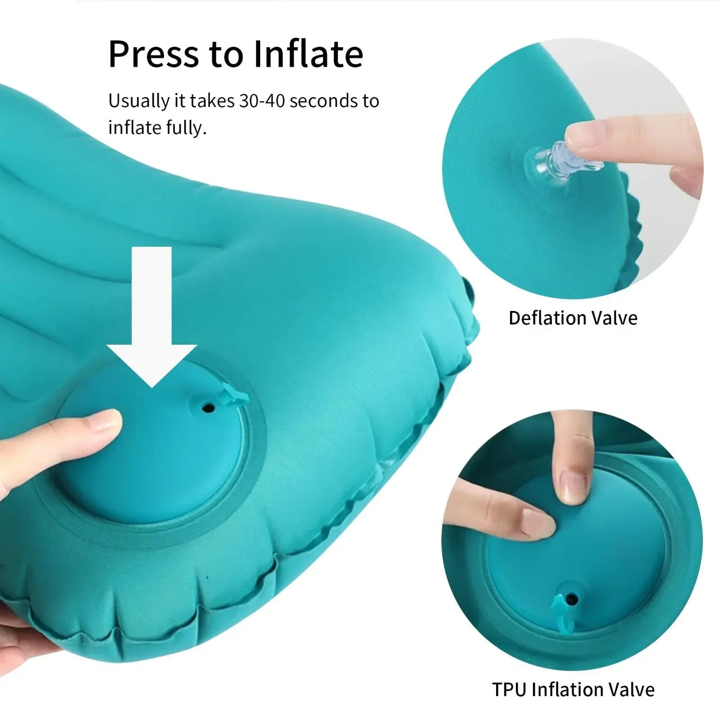 1PCS Inflatable Pillow Camping Pillow