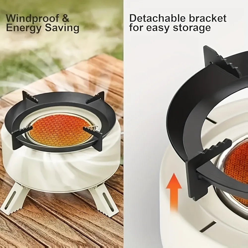 Portable outdoor burner cooking stove,