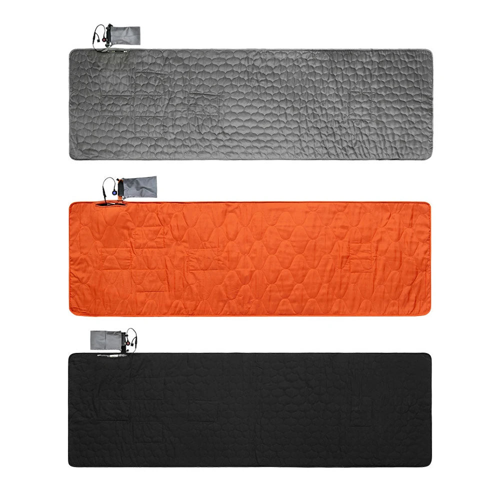 Heated Sleeping Bag Pad Mattress USB Power