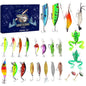 2025 Fishing Advent Calendar 24 Days Fishing Lures