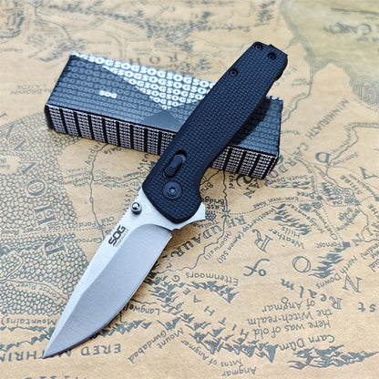 Folding Pocket Knives D2 Drop Point Blade