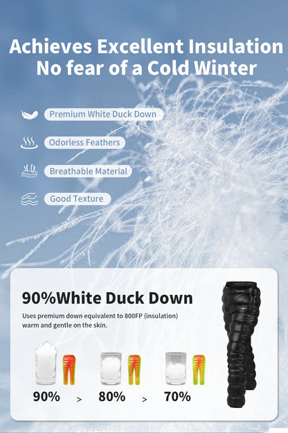 Ultralight Warm Down Trousers 800FP Windproof Waterproof