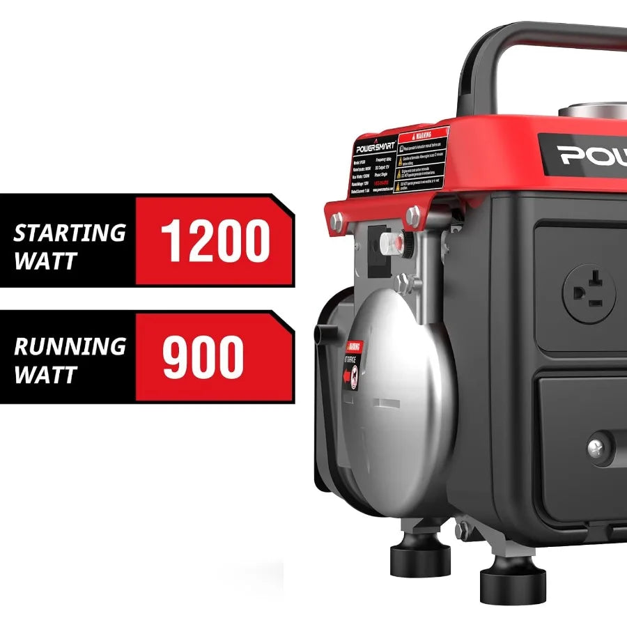 1200Watt Portable Generator with Super Quiet
