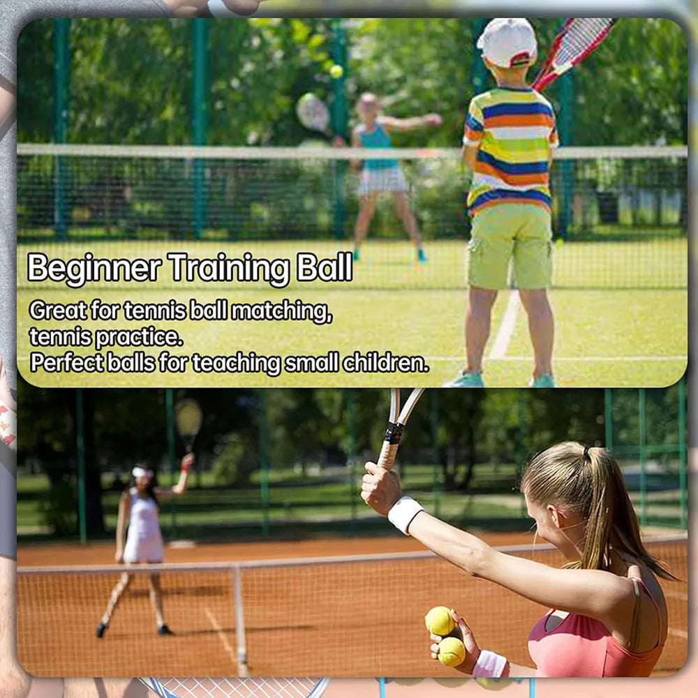 6/12 Pack Tennis Balls for Beginner High Elasticity