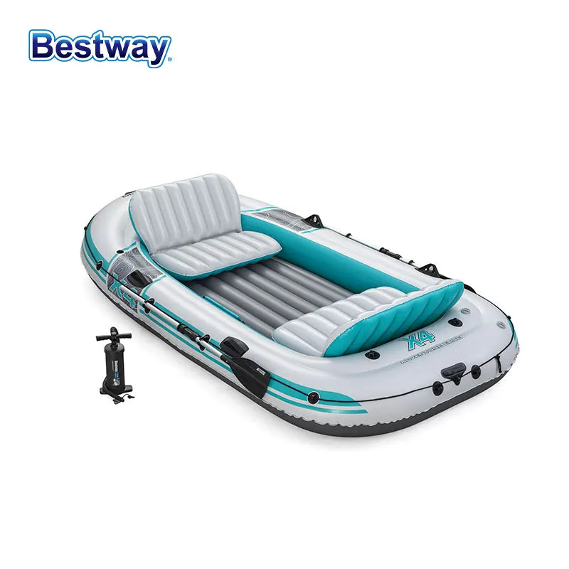 Bestway 65159 5 Person Inflatable Kayak - Durable PVC Material,