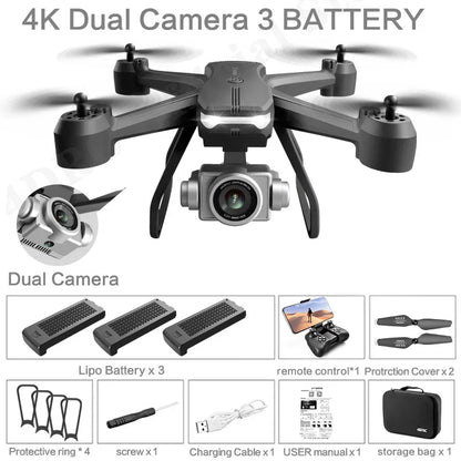 4DRC V14 Drone 4K HD Dual Camera 6K WIFI FPV Height Hold