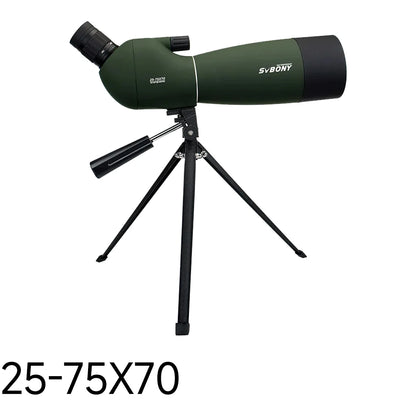 SV28 Spotting Scope 50/60/70/80mm Powerful Zoom With Tripod Waterproof